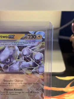 Mewtwo EX 058/182 Pokemon Paradox Rift Double Rare Holo - Image 2