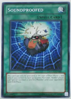 Soundproofed Unlimited Edition Rare EXVC-EN060 Yu-Gi-Oh! - LP - Image 1