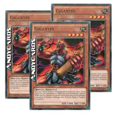 GIGANTES 3x • Comune • SR03 IT016 • 1Ed • Yugioh! • ANDYCARDS - Image 1