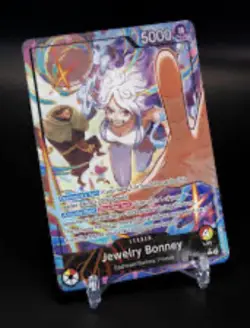 Jewelry Bonney (Alt Art) OP15-001 L Adventure on KAMI - ONE PIECE Card ENGLISH - Image 1