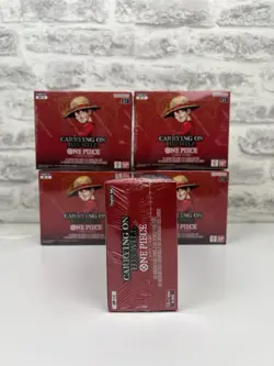 One Piece OP13 Booster Box - Sealed English - Carrying on His Will 1st Print x1 - Image 2