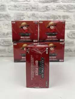 One Piece OP13 Booster Box - Sealed English - Carrying on His Will 1st Print x1 - Image 4