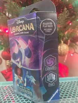 Disney Lorcana TCG Rise of the Floodborn TWO Starter Decks - 120 Cards New 4050368981691 - Image 1