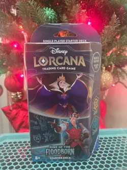 Disney Lorcana TCG Rise of the Floodborn TWO Starter Decks - 120 Cards New 4050368981691 - Image 3