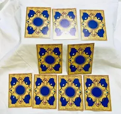 F F 8 VIII Triple Triad 1999 Bandai Japan Cover Back Card Blank SALE 2 for $10 - Image 1