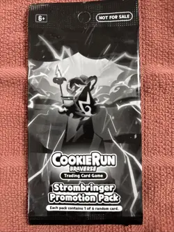 Cookie Run Braverse Strombringer Promotion Pack(1 Random Card) - Image 1