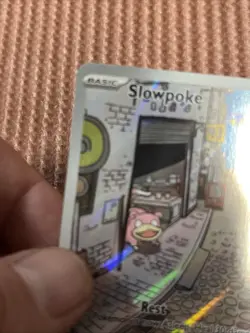 Slowpoke Scarlet & Violet Holo Illustration Card 204/198 Rare Base Set - Image 5
