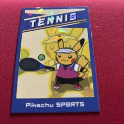 Pikachu Sports Tennis Electric Pokemon 2025 Cracked Ice Holo Card Database - Image 1