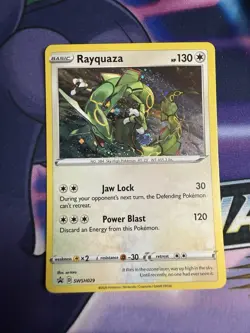 Cosmos Holo w/ SWIRL🌀Rayquaza - Promo SWSH: Promo Cards SWSH029 NM - Image 1