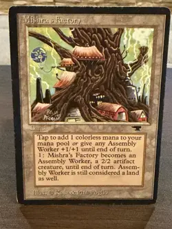 Mishra's Factory (Spring) Antiquities MTG: Magic The Gathering MP - Image 1