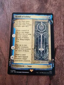 Scroll of Isildur (Showcase Scrolls) Lord of the Rings Regular - Image 1