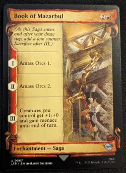 MTG - Book of Mazarbul (Showcase Scrolls) - The Lord of the Rings: SE - Image 1