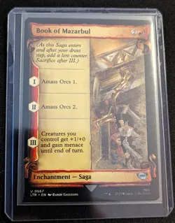 MTG - Book of Mazarbul (Showcase Scrolls) - The Lord of the Rings: SE - Image 2