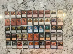 Mtg Sliver Lot x50 - Magic The Gathering Slivers Crypt Might Predatory Sliver Lp - Image 1