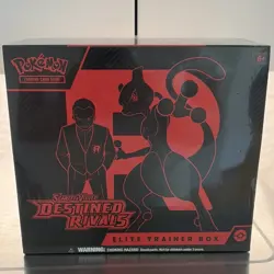 Pokemon Scarlet & Violet Destined Rivals Elite Trainer Box Mewtwo - Image 1