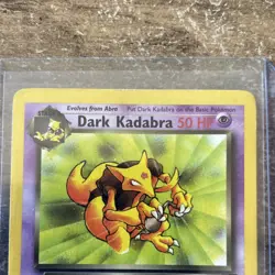 Dark Kadabra 39/82 Team Rocket Pokemon TCG 50 HP Uncommon Regular English - Image 2