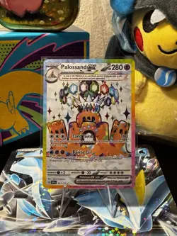 Pokemon Palossand ex 221/191 Sv08: Surging Sparks Holo - Image 1