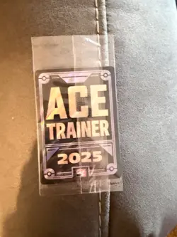 2025 Pokemon Celebratory Fanfare Ace Trainer #028 SEALED - Image 2