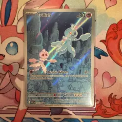 Pokemon TCG Frillish 126/086 SV11W: White Flare Holo Illustration Rare MINT/NM - Image 2