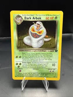 Pokemon Dark Arbok 2/82 Team Rocket Unlimited Holo Rare - Image 1