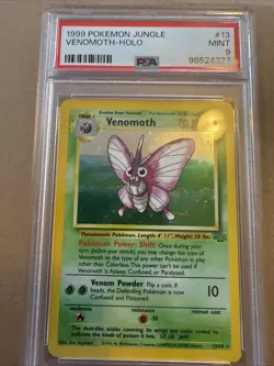 1999 Pokemon Jungle Venomoth Holo English - Image 1