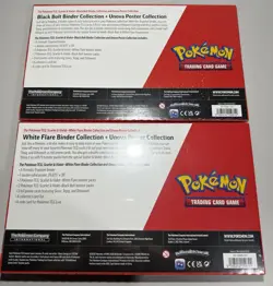 Pokemon Black Bolt and White Flare Binder + Poster Collection Sam's Club Bundles - Image 2