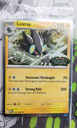 Pokemon Luxray 028/088 Perfect Order Best Buy Stamped Promo Sealed NM Mint - Image 1