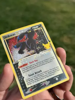 Pokemon TCG: Umbreon Gold Star 17/17 Celebrations 25th Anniversary NM - Image 2