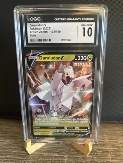 2023 Pokemon Duraludon V, Crown Zenith, CGC 10 - Image 1