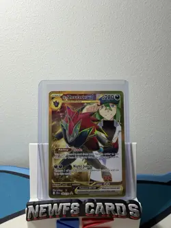 Pokemon TCG N's Zoroark ex 189/159 Gold Secret Rare Journey Together NM/M - Image 1