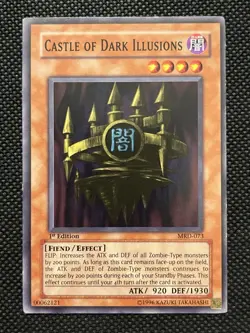 Castle of Dark Illusions MRD-073 Common 1st Edition Light Play American English - Image 1