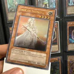 Yugioh! LP Sage of Silence - STON-EN015 - Ultimate Rare - Unl Edition - Image 1