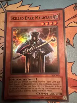 Yugioh Skilled Dark Magician MFC-065 Unlimited Super Rare Holo - LP - Image 1