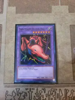 YUGIOH TWIN-HEADED THUNDER DRAGON MRD-EN120 SUPER UNLIMITED ED NM 2020 - Image 1