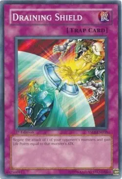 Draining Shield - YSDJ-EN038 - Common - 1st Edition - Lightly Played - Image 1