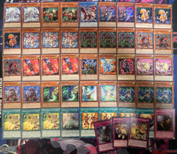 YUGIOH - ARMED DRAGON DECK - LV5, LV7, LV10 WHITE, ARMORED KNIGHT, DELTA FLYER - Image 1
