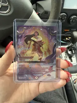 Disney Lorcana TCG Pocahontas Peacekeeper Foil Character Card EN-11 241/204 - Image 1