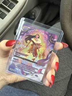 Disney Lorcana TCG Pocahontas Peacekeeper Foil Character Card EN-11 241/204 - Image 2