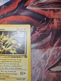 Electabuzz #2 Black Star Promo Pokemon Card WOTC 1999 WB First Movie LP/MP - Image 3