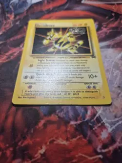 Electabuzz #2 Black Star Promo Pokemon Card WOTC 1999 WB First Movie LP/MP - Image 4