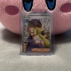 N's Plan SAR 170/086 Black Bolt English Pokemon Card 2025 NM Condition - Image 1