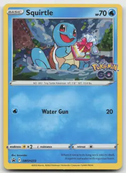 Squirtle Promo Holofoil SWSH: Sword & Shield Promo Cards SWSH233 VLP - Image 1