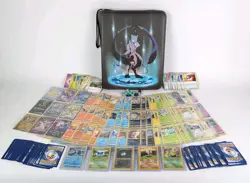 Huge LOT 500+ Pokemon Card Binder Collection with Holos - Image 1