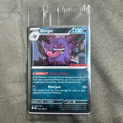 Pokemon Gengar GameStop Promo TCG Card 050/088 English 2022 - Image 1