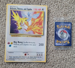 Articuno, Moltres, and Zapdos (Warner Bros. Promo) Jumbo Cards Regular - Image 1