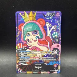 Bandai One Piece CCG Sugar Alt Leader Royal Blood Holo OP10-003 Foil Card - Image 1