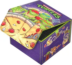 Ultimate Guard Sidewinder 133+ Xenoskin MTG Teenage Mutant Ninja Turtles - Pizza - Image 2