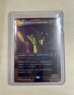 Toph, Greatest Earthbender (Borderless) Avatar: The Last Airbender: Foil MTG - Image 1
