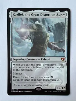 Kozilek, the Great Distortion Commander Masters NM MTG - Image 1