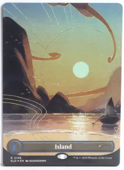 Island (2146) [New, Near Mint] *Foil* {Dandan SLD} - Image 1